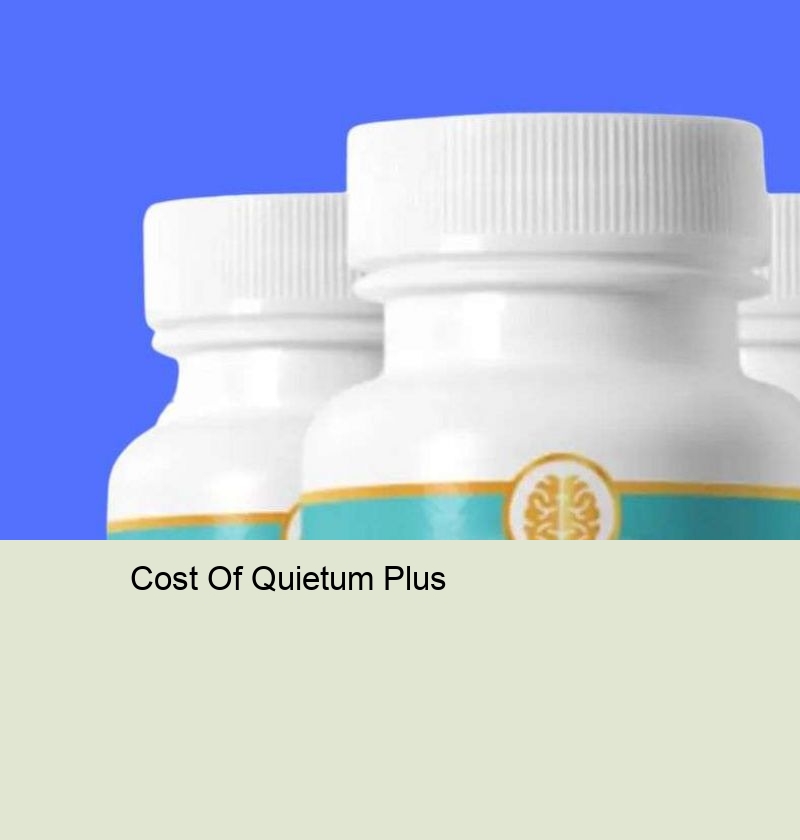 Cost Of Quietum Plus